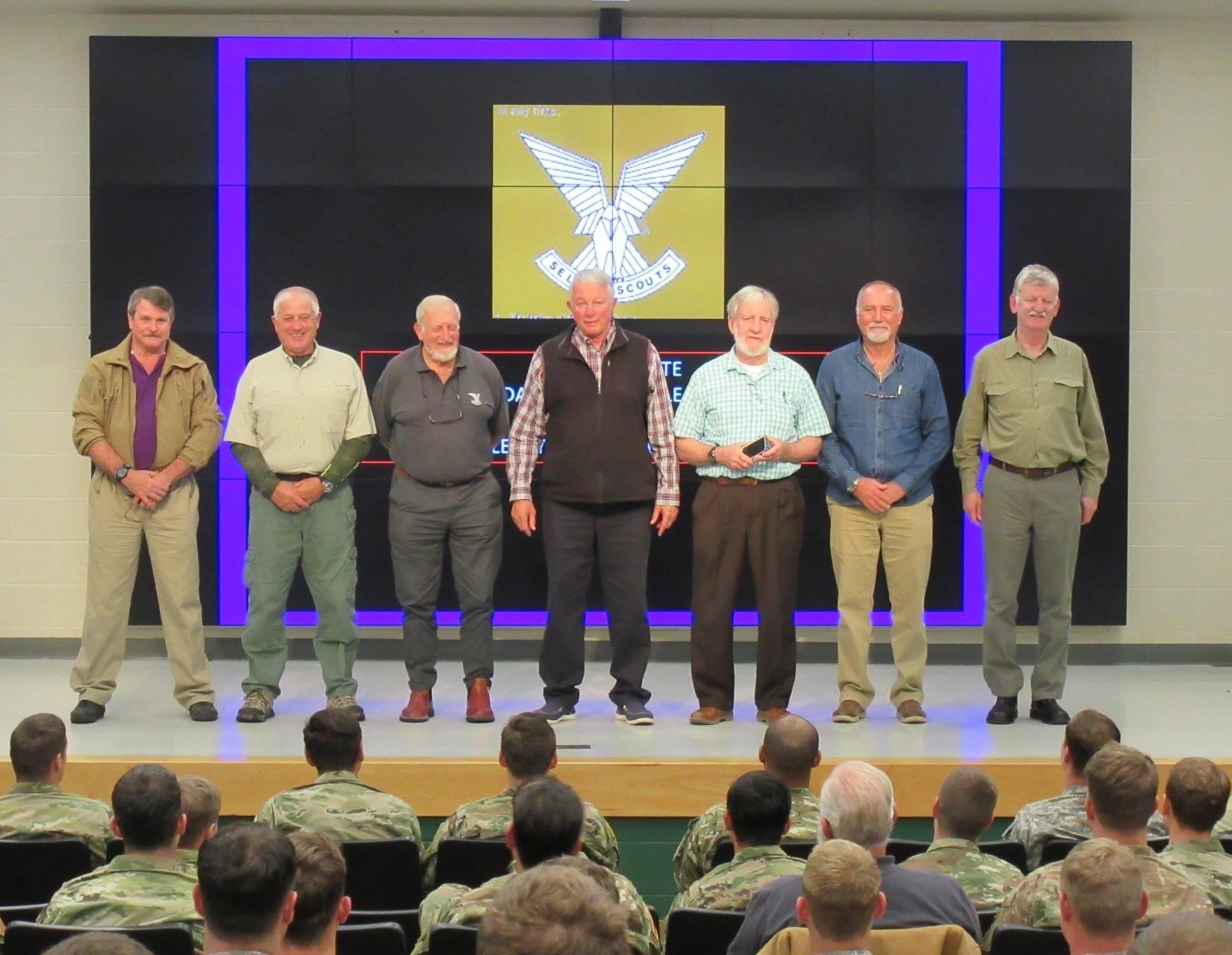 On Stage — Inspiring military audiences with lessons from the past that they might be transferable to the present.