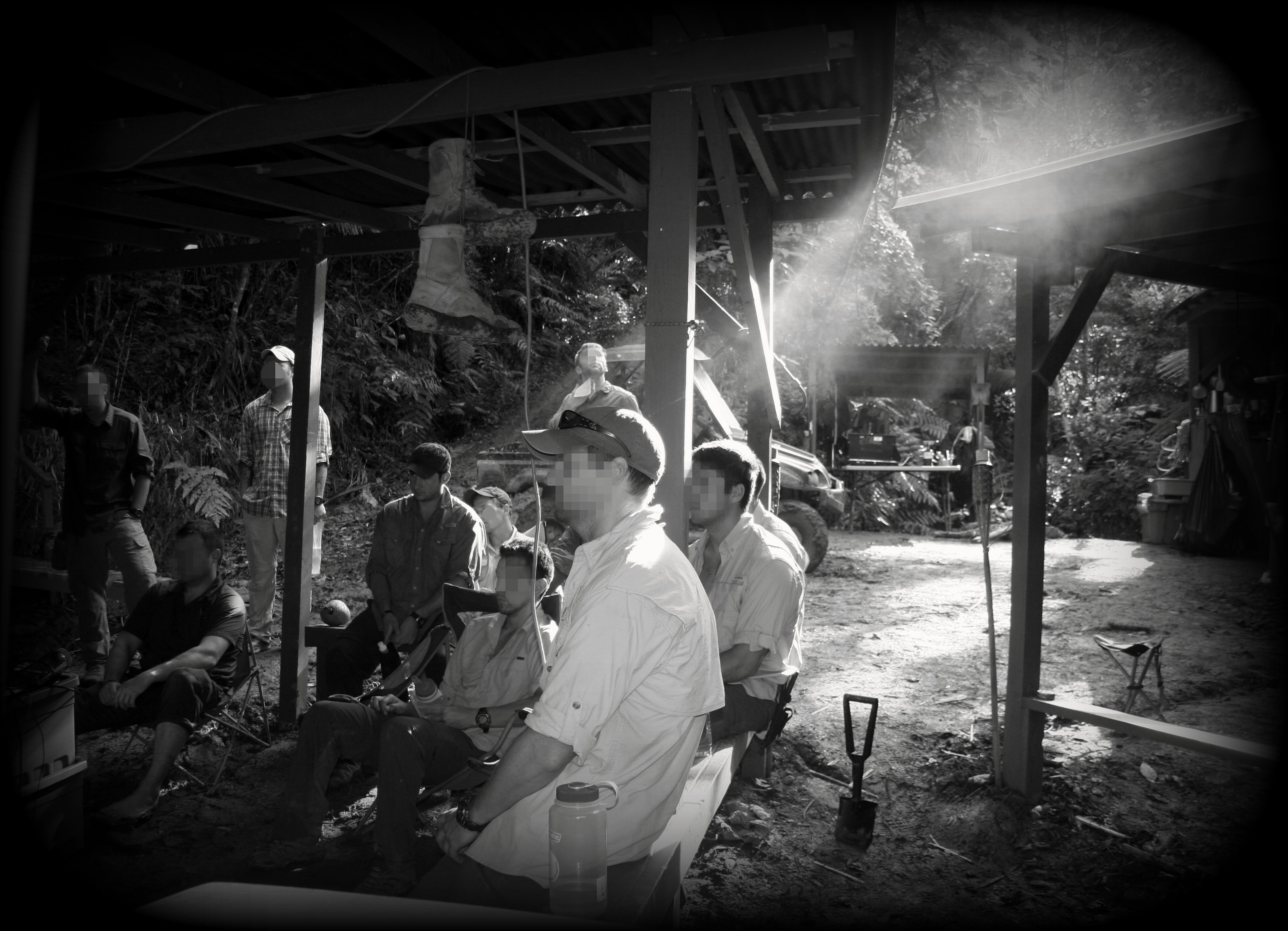 Team building and survival training in the jungle